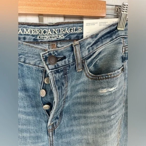 ✨NEW Stylish Blue Patchwork Women Jeans - Picture 6 of 16